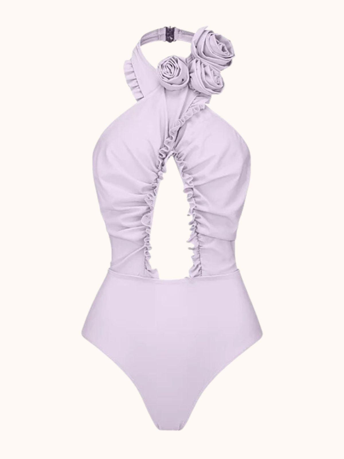 Cally Swimwear Two Piece Set In Lilac