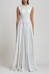 Ruch Ruffle Sleeveless Maxi Dress