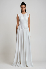 Ruch Ruffle Sleeveless Maxi Dress