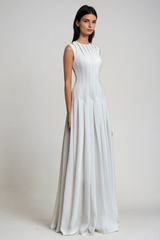 Ruch Ruffle Sleeveless Maxi Dress