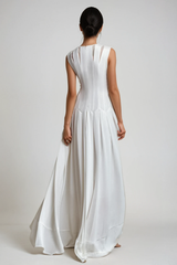Ruch Ruffle Sleeveless Maxi Dress