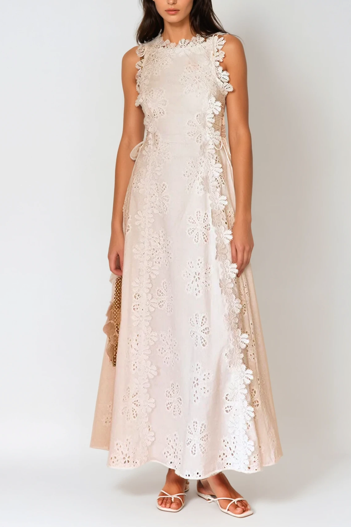 Embroidered Maxi Dress