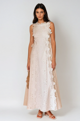 Embroidered Maxi Dress