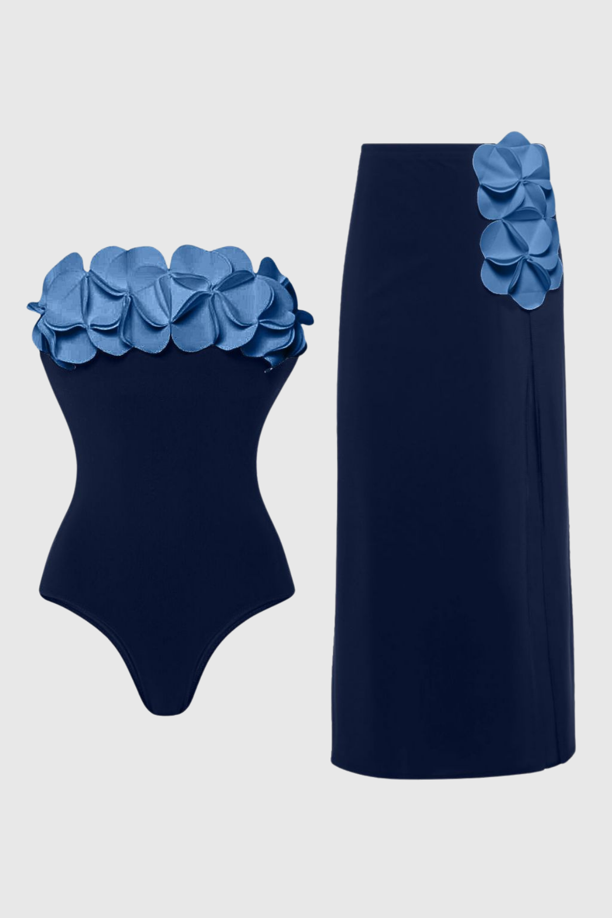 Flower Bodycon Swimsuit