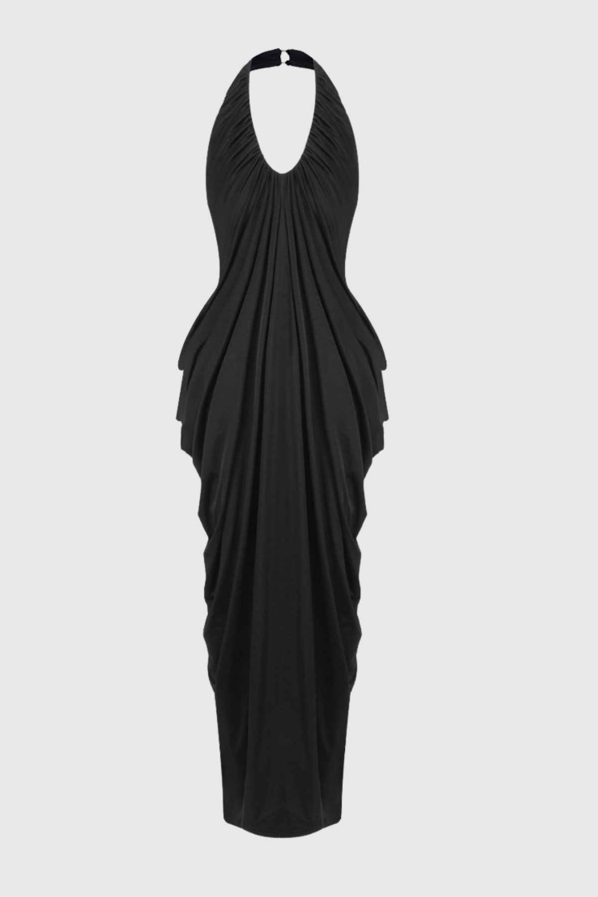 Halter Maxi Dress - Black