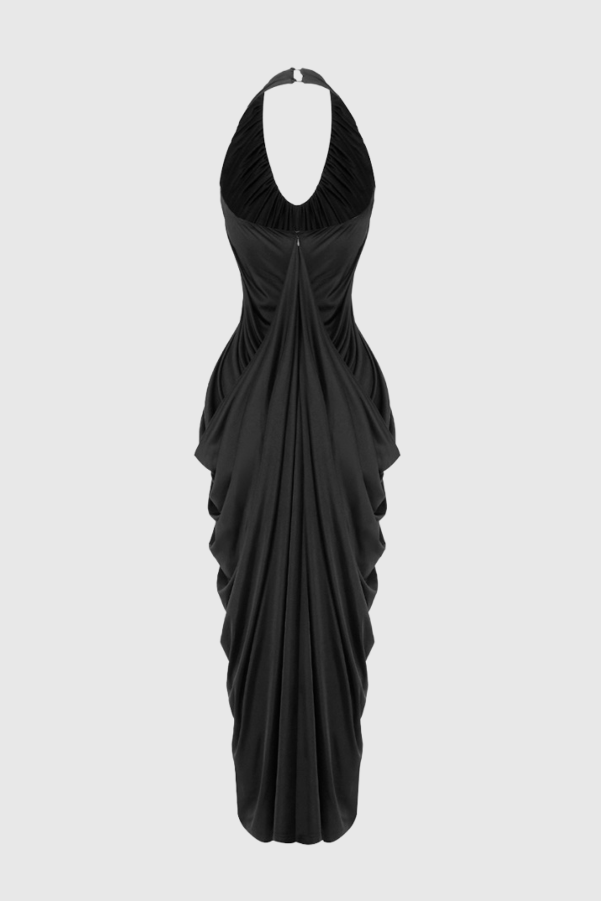 Halter Maxi Dress - Black
