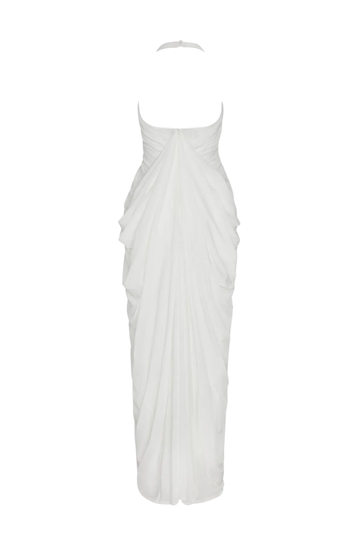 Halter Maxi Dress - White