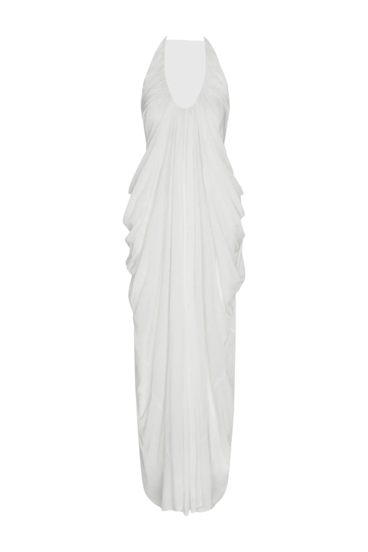 Halter Maxi Dress - White