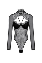 Lace Long Sleeve Jumpsuit