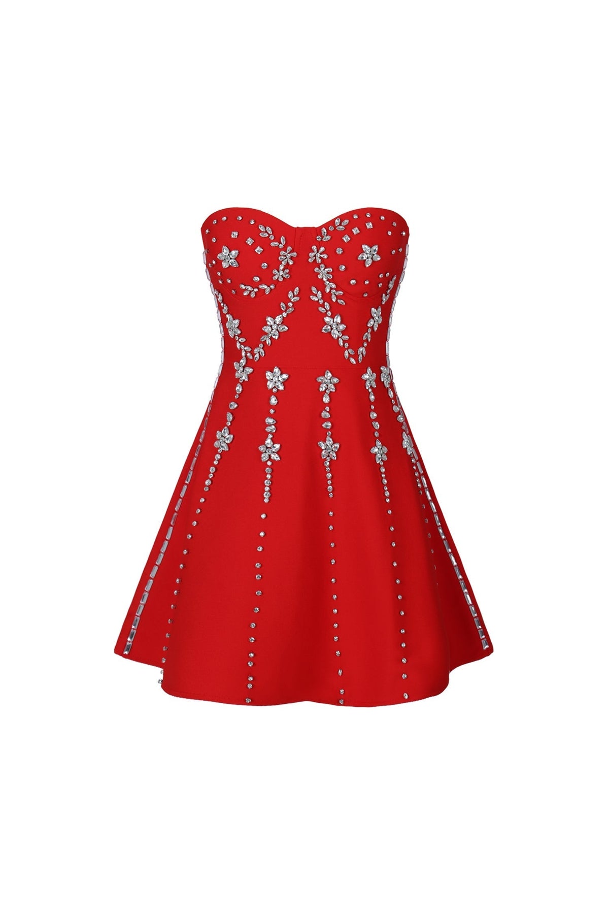 Diamond Bandage Mini Dress