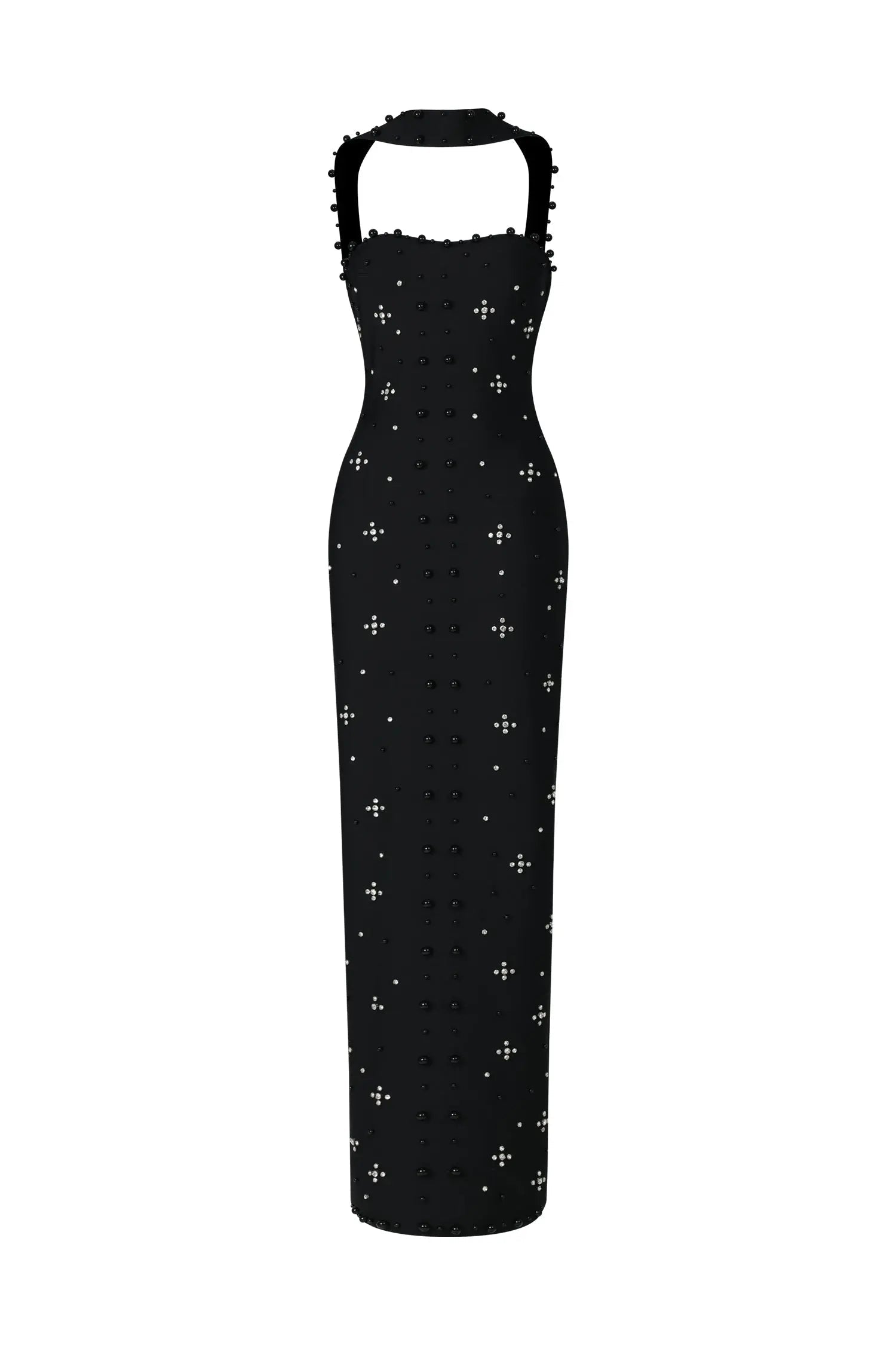 Sleeveless Bandage Maxi Dress