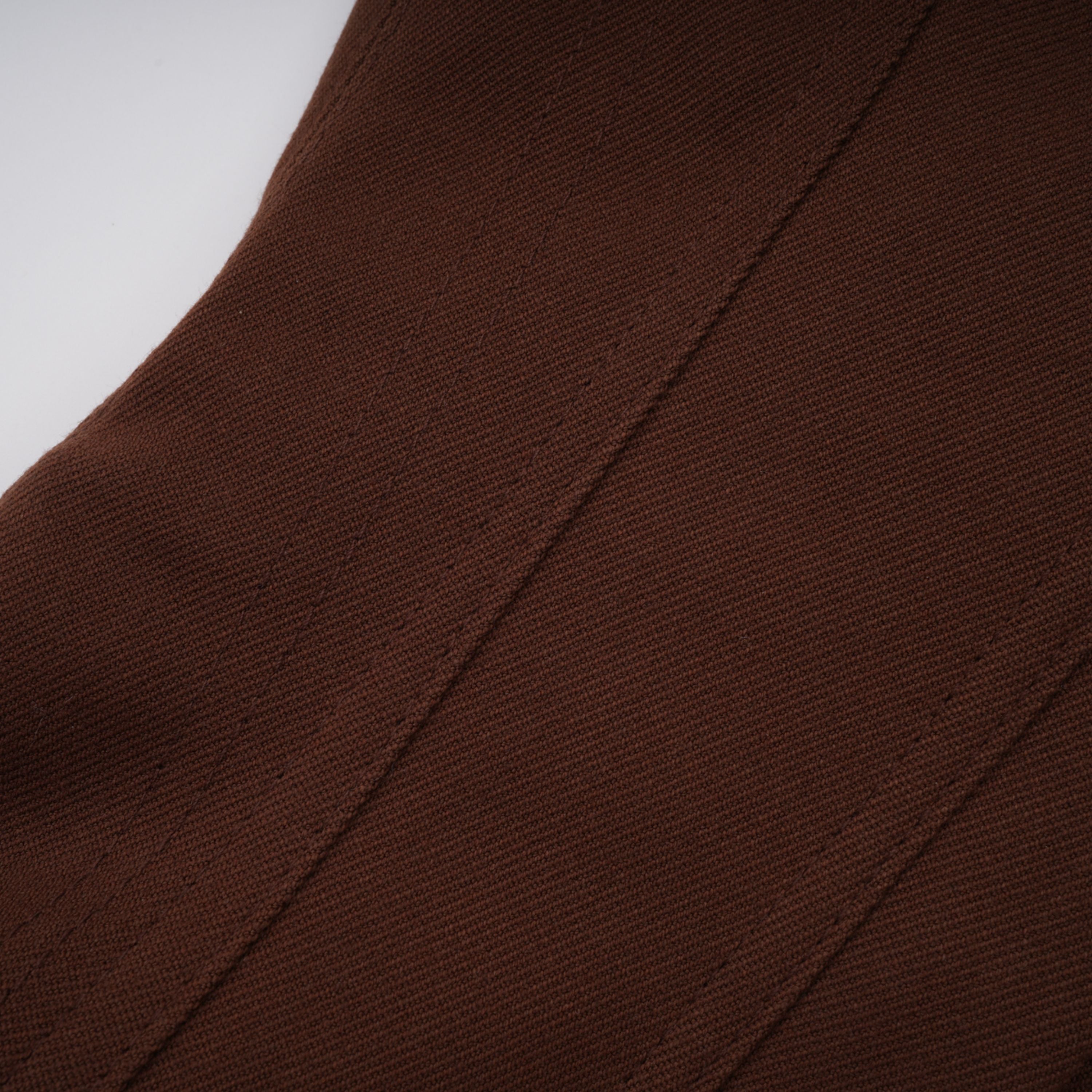 Wrap Lace-Up Back Brown Corset Top
