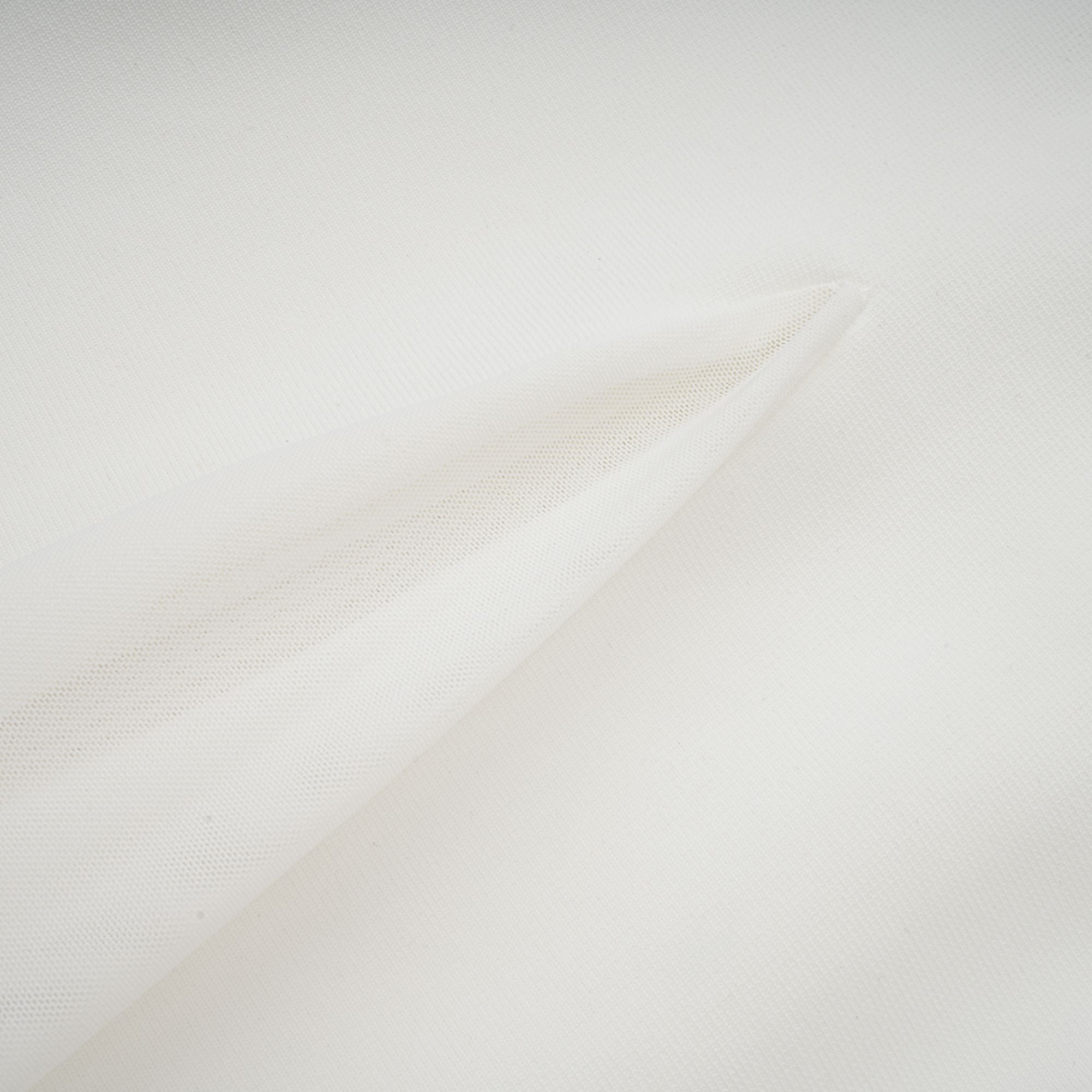 White Tulle-Panelling Maxi Dress