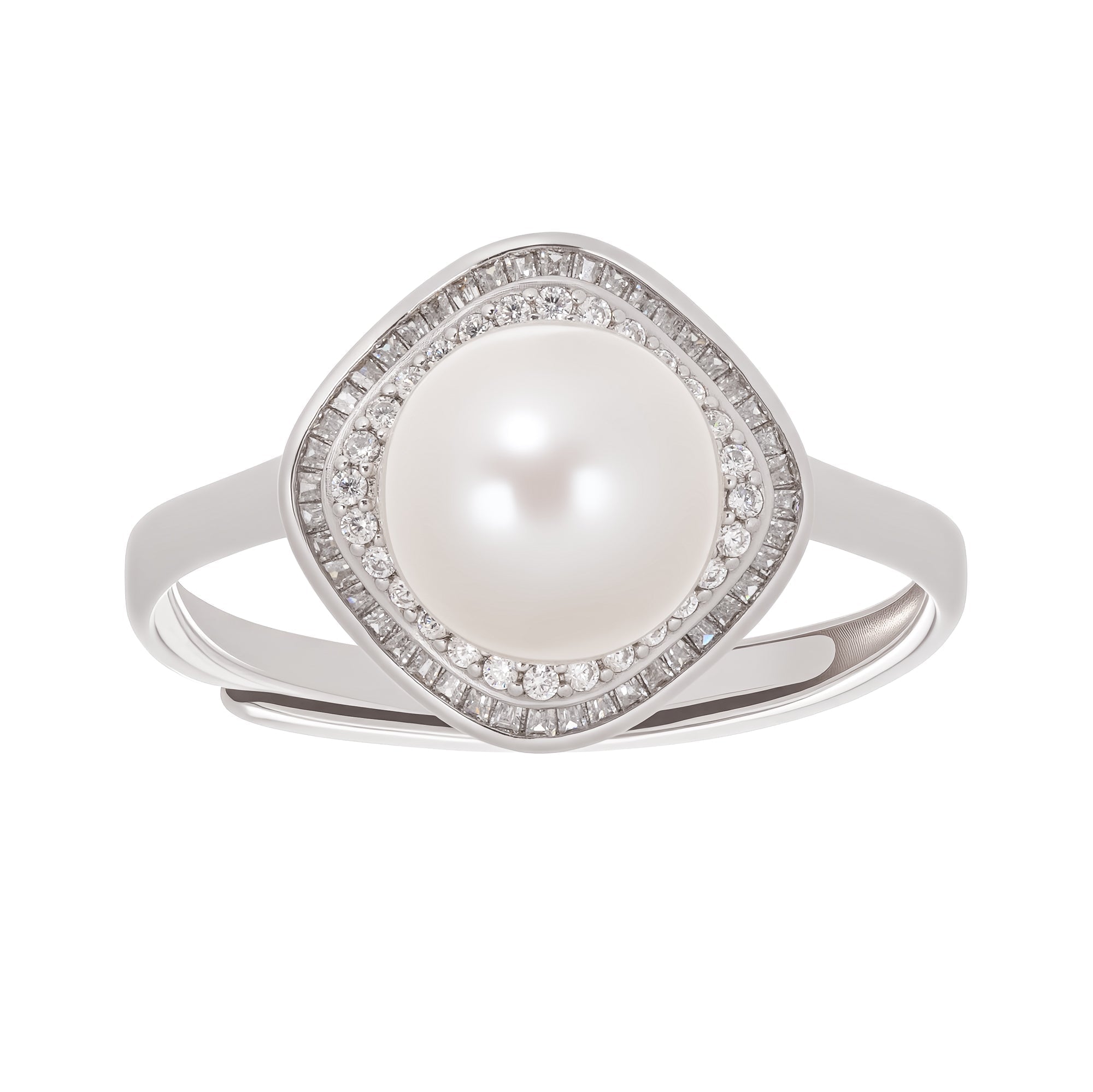 Sequin Sterling Silver Adjustable Ring