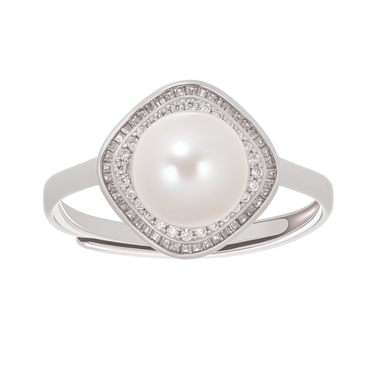 Sequin Sterling Silver Adjustable Ring