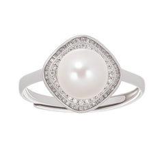 Sequin Sterling Silver Adjustable Ring
