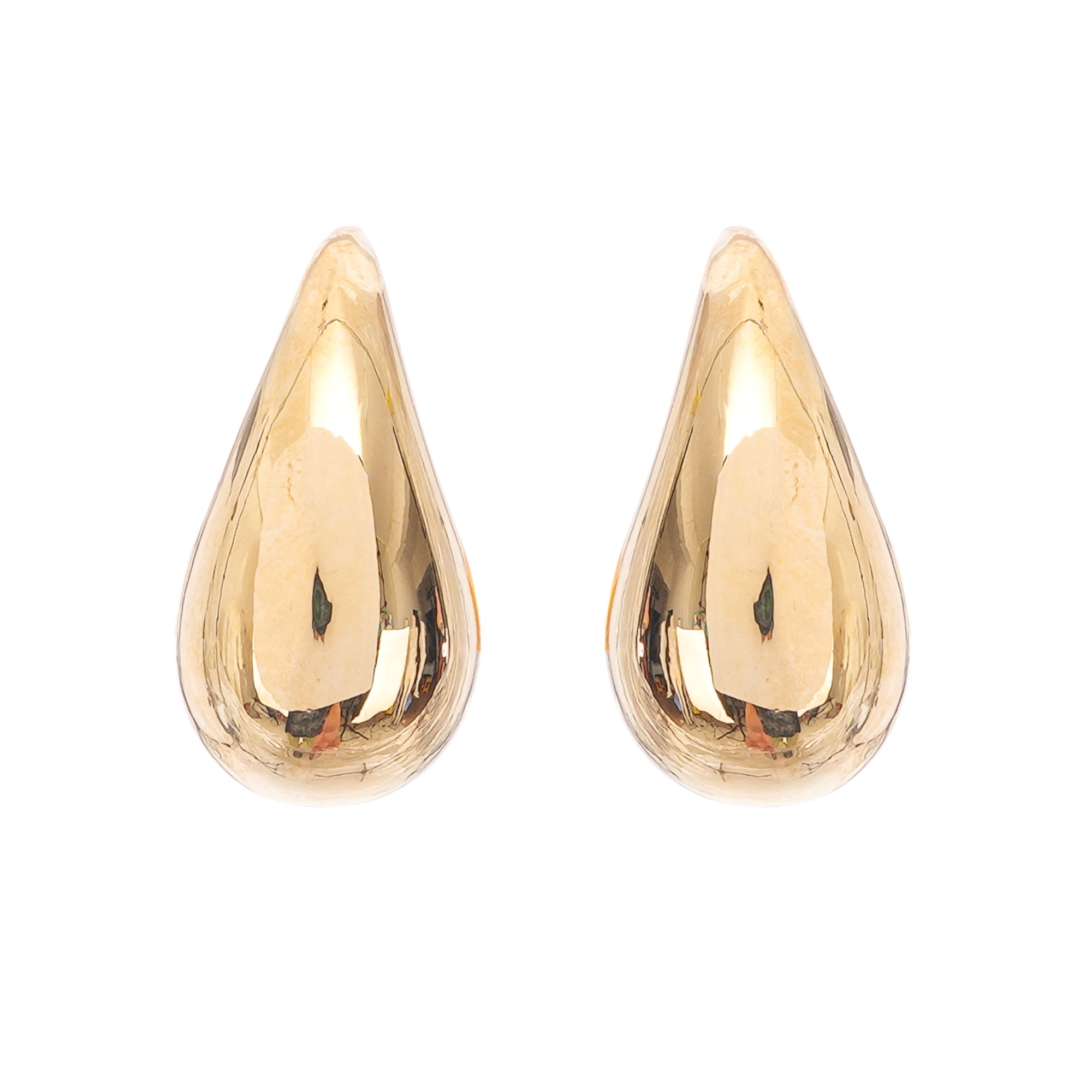 Teardrop Stud Earrings