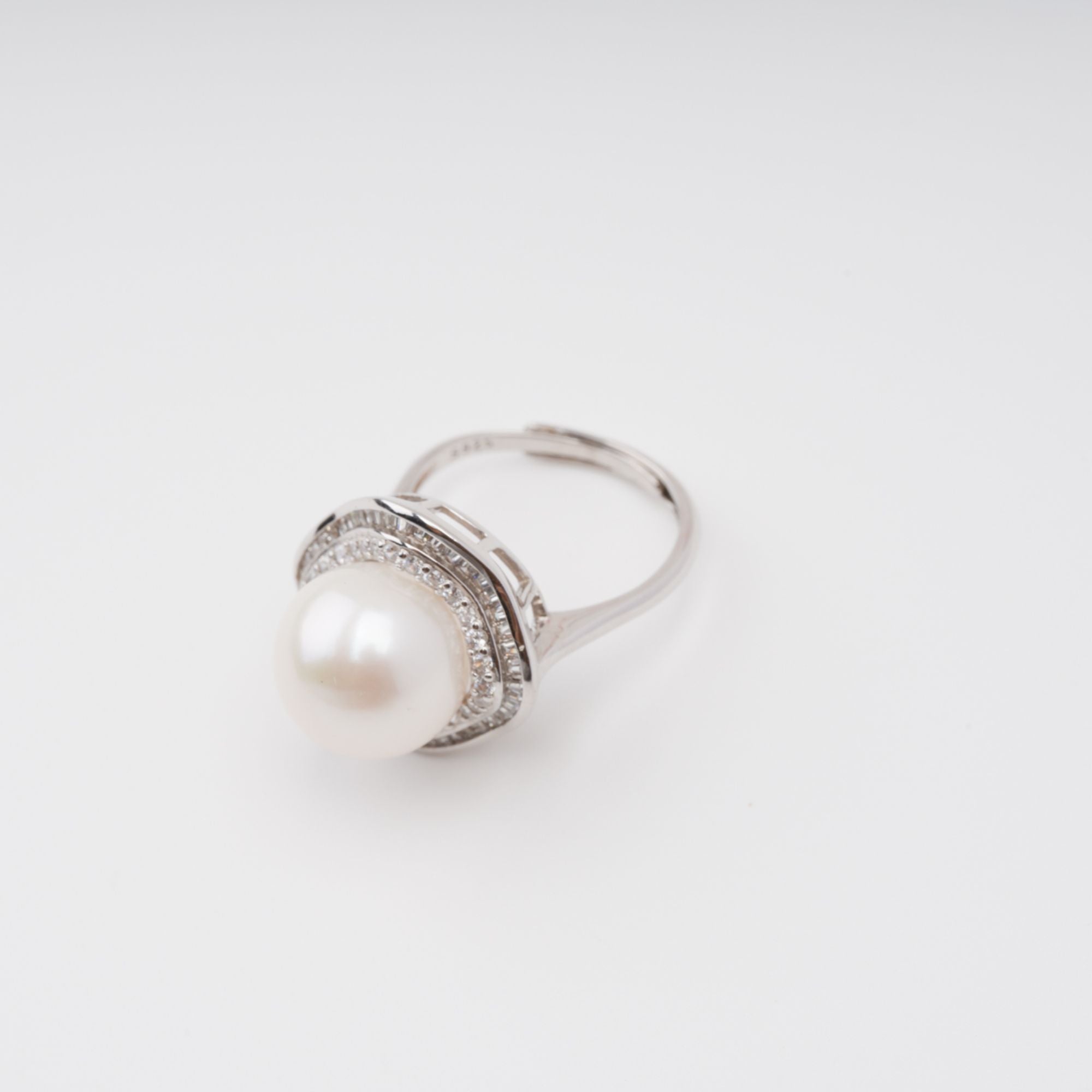 Sequin Sterling Silver Adjustable Ring