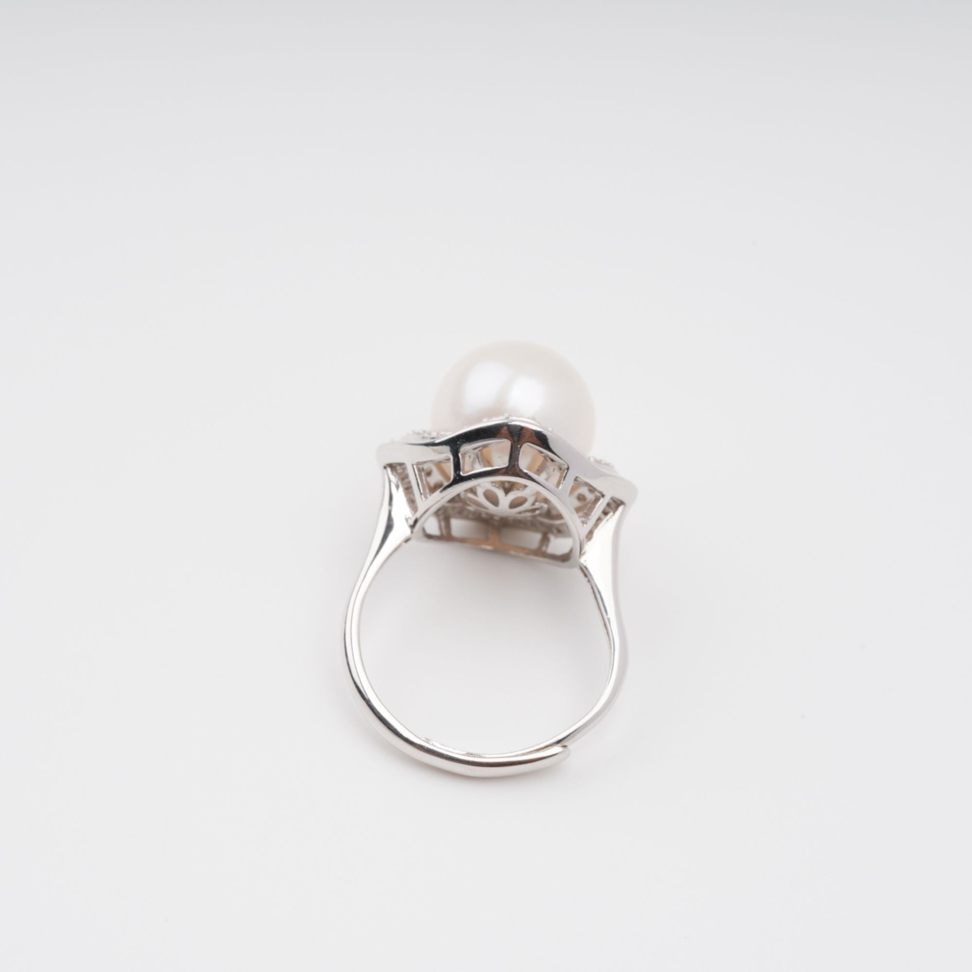 Sequin Sterling Silver Adjustable Ring