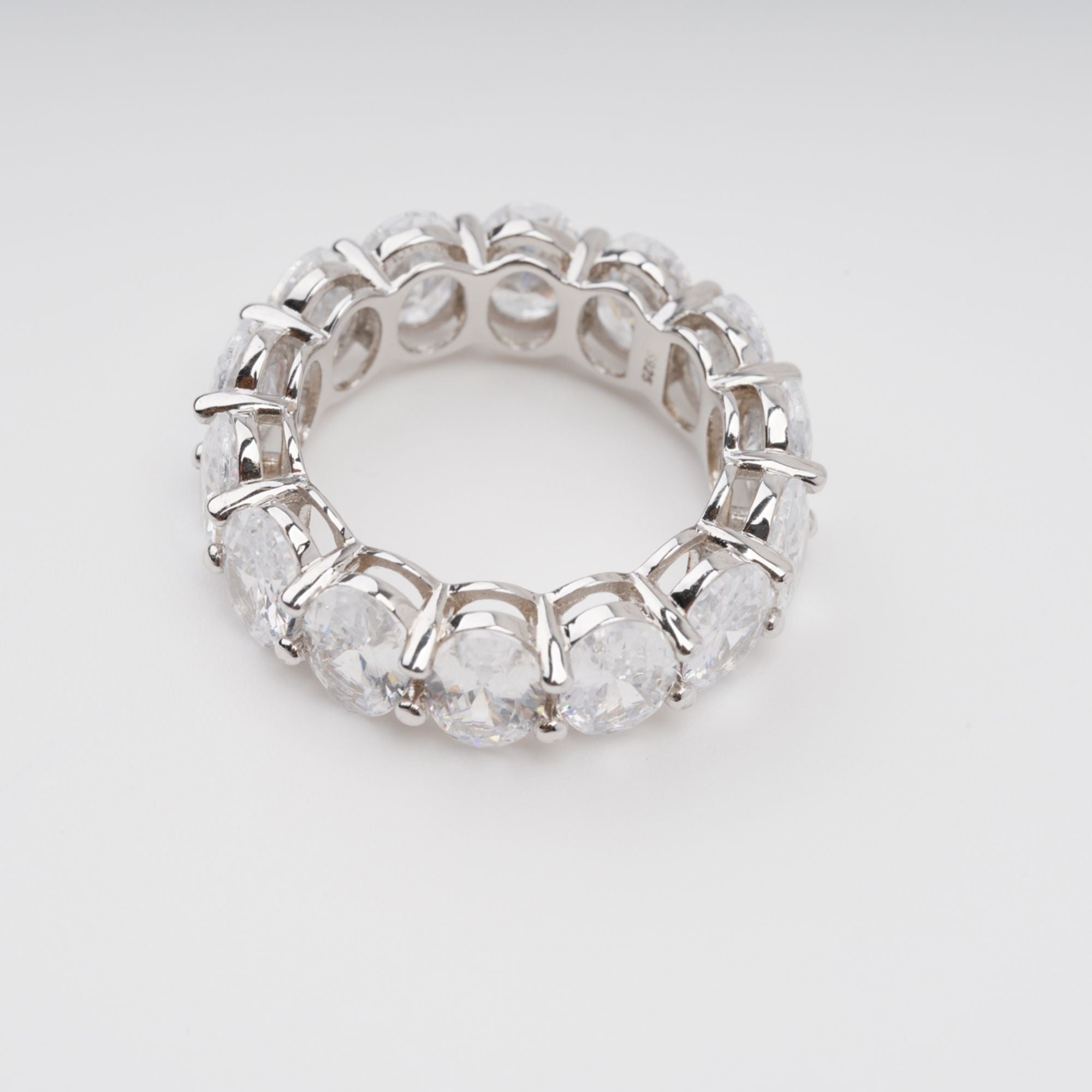 Drape Gemstone Sterling Silver Ring