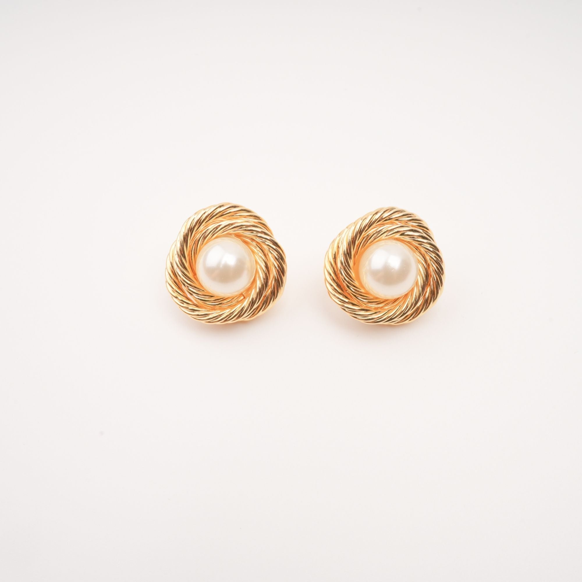 Faux-Gold-Plated Earrings