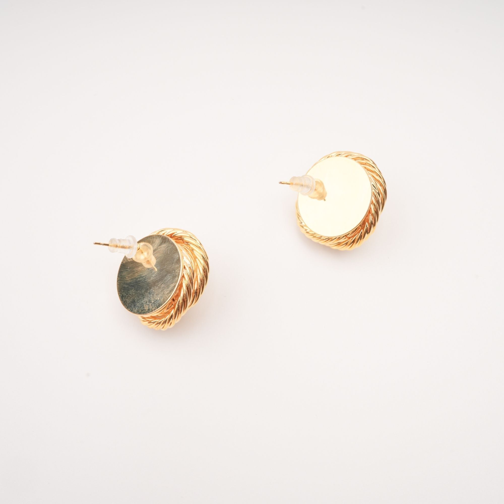 Faux-Gold-Plated Earrings