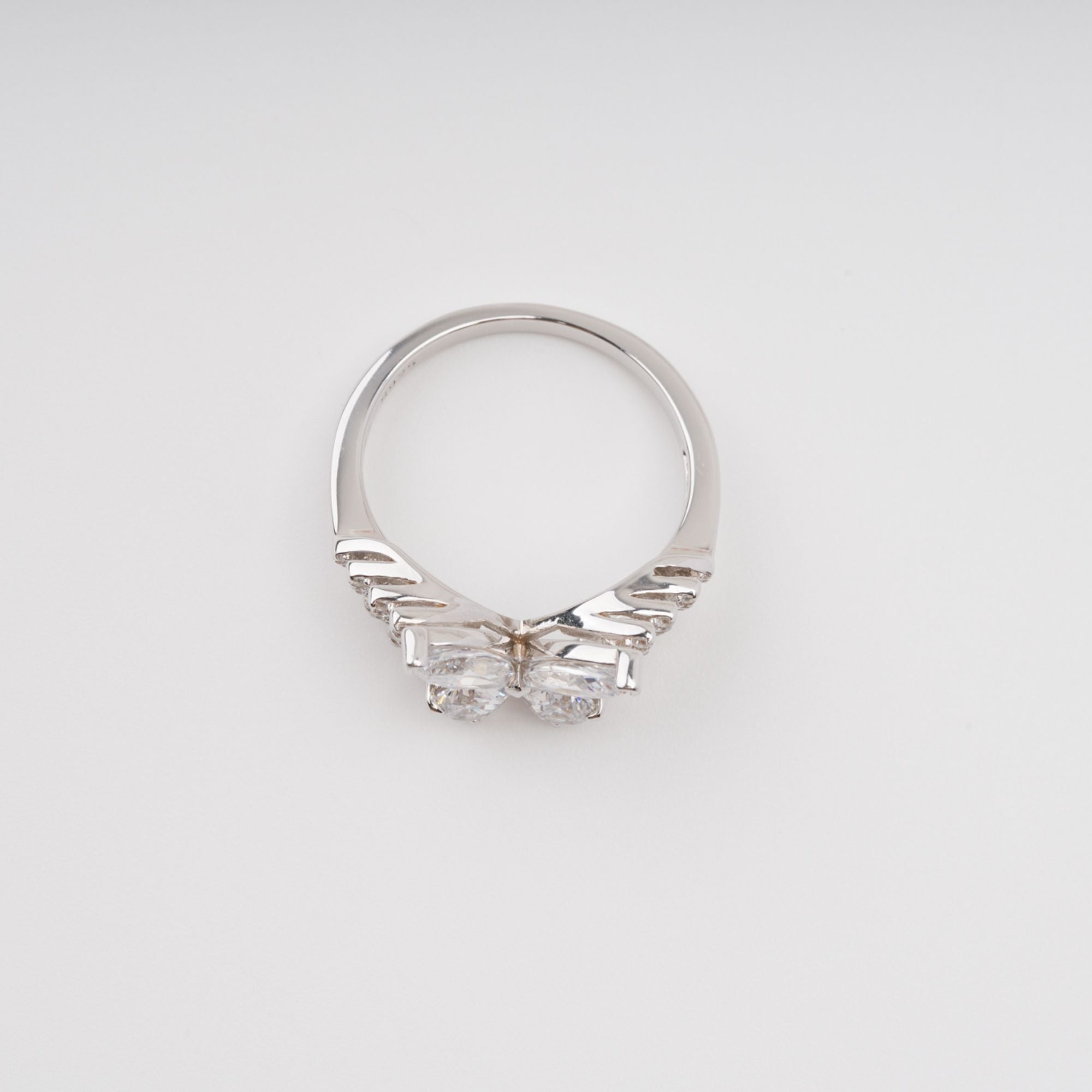 Sterling Silver Shaped Gemstone Ring