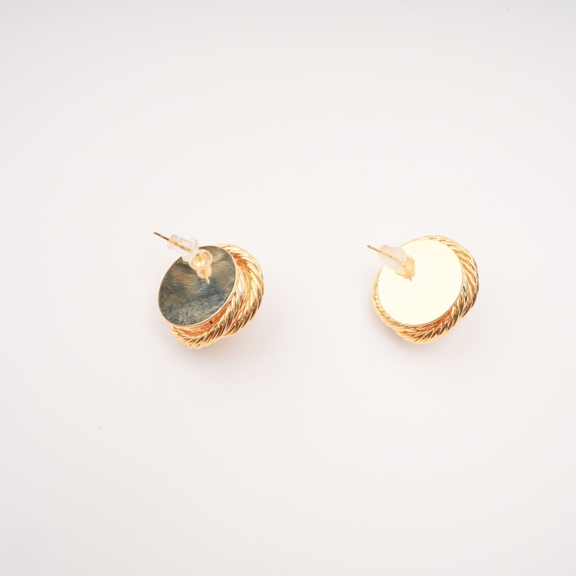 Faux-Gold-Plated Earrings