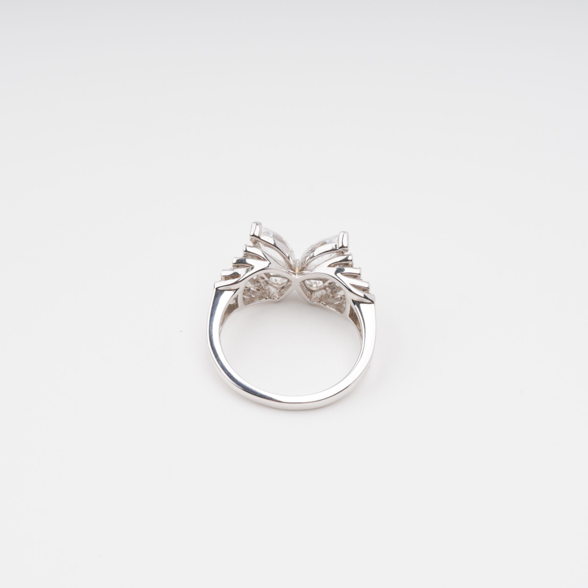Sterling Silver Shaped Gemstone Ring