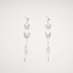 Silver Drop Earrings