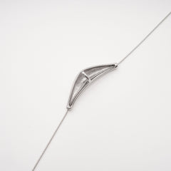 Silver Drop Necklace
