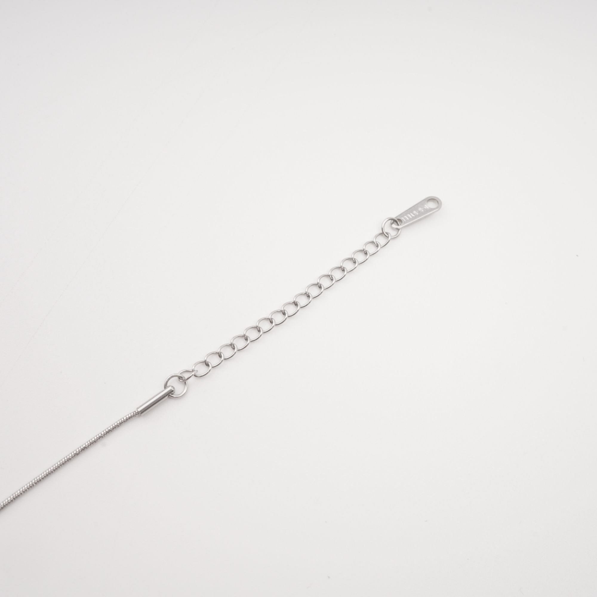 Silver Drop Necklace