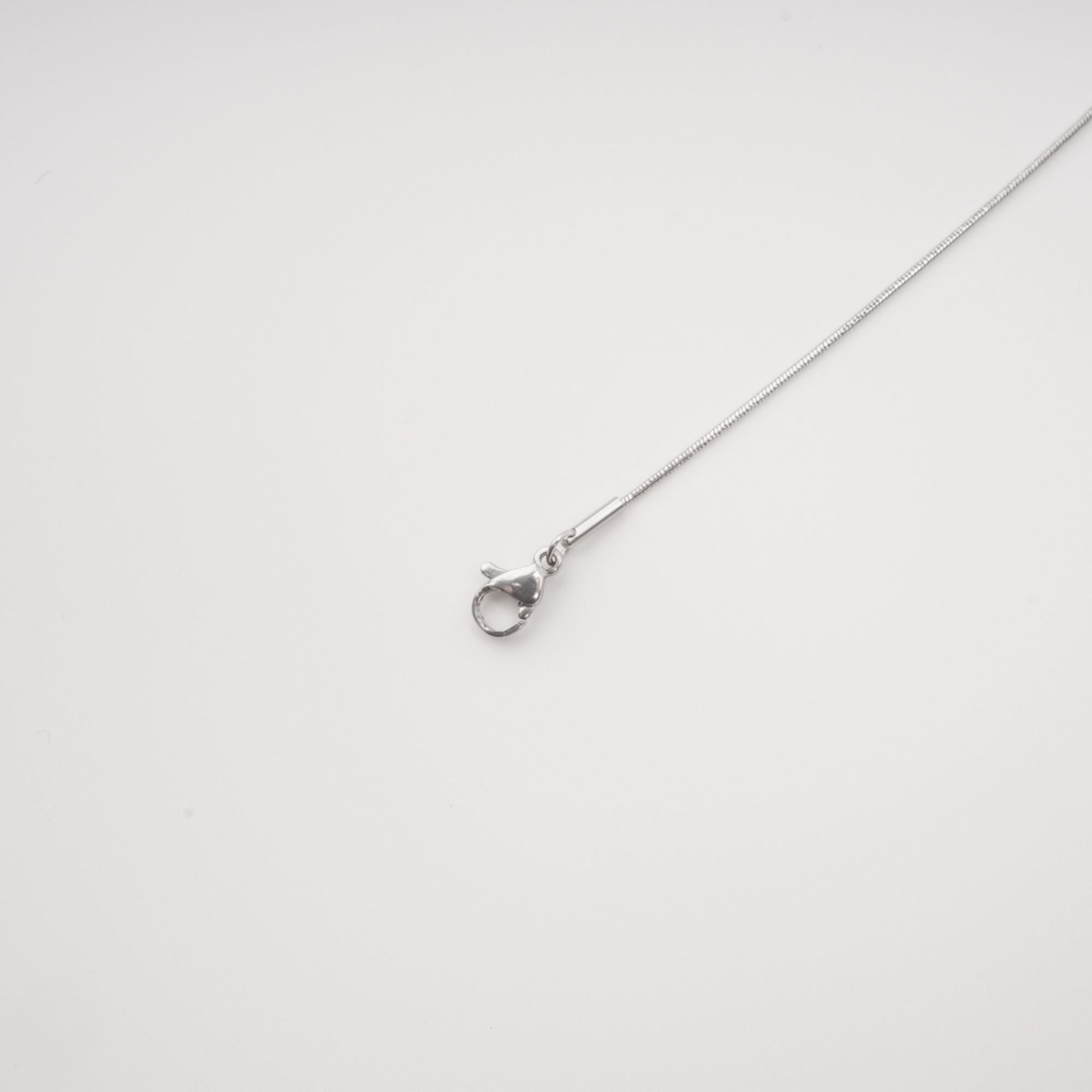 Silver Drop Necklace