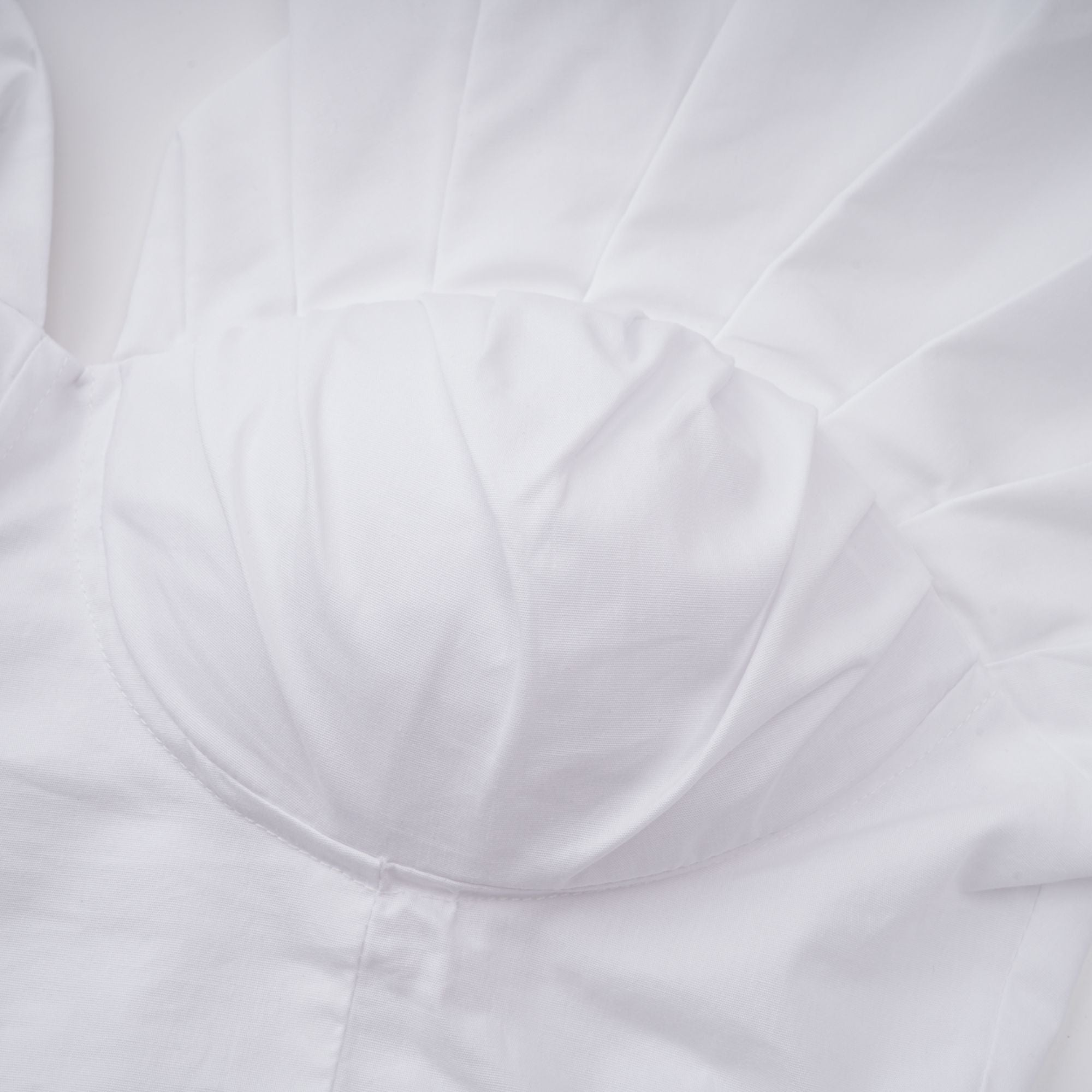 White Off-Shoulder Ruched BlouSequin & Skirt Set