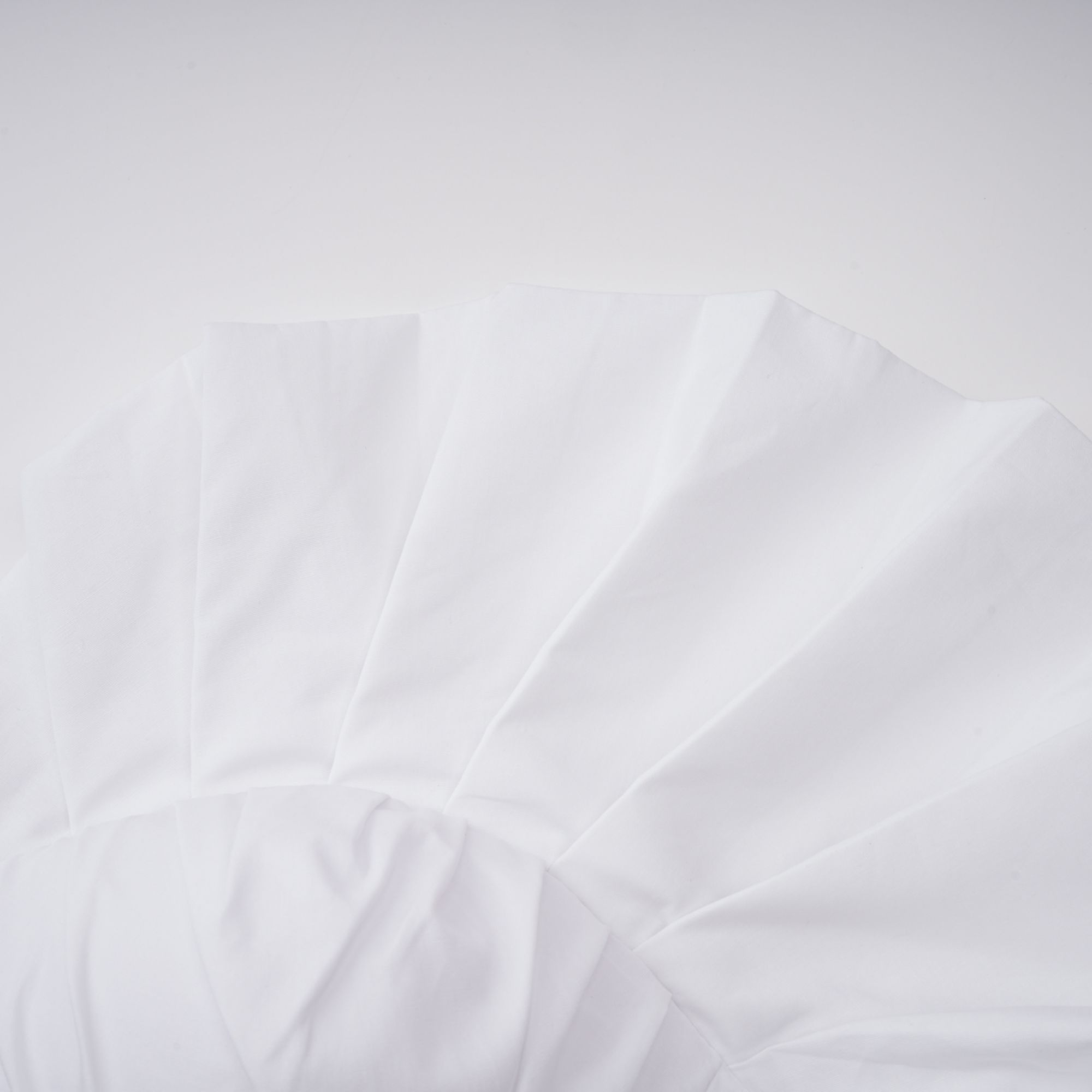 White Off-Shoulder Ruched BlouSequin & Skirt Set