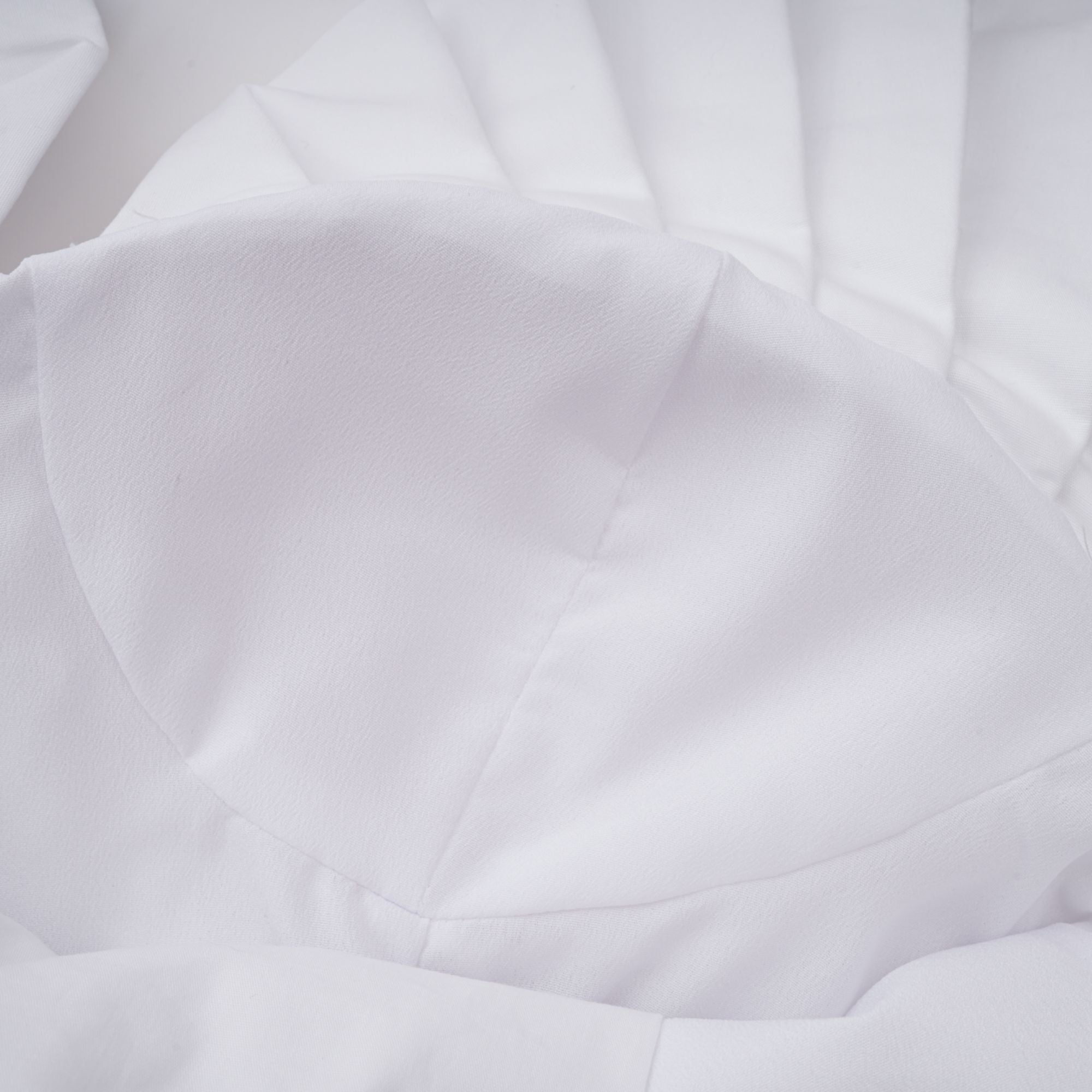 White Off-Shoulder Ruched BlouSequin & Skirt Set