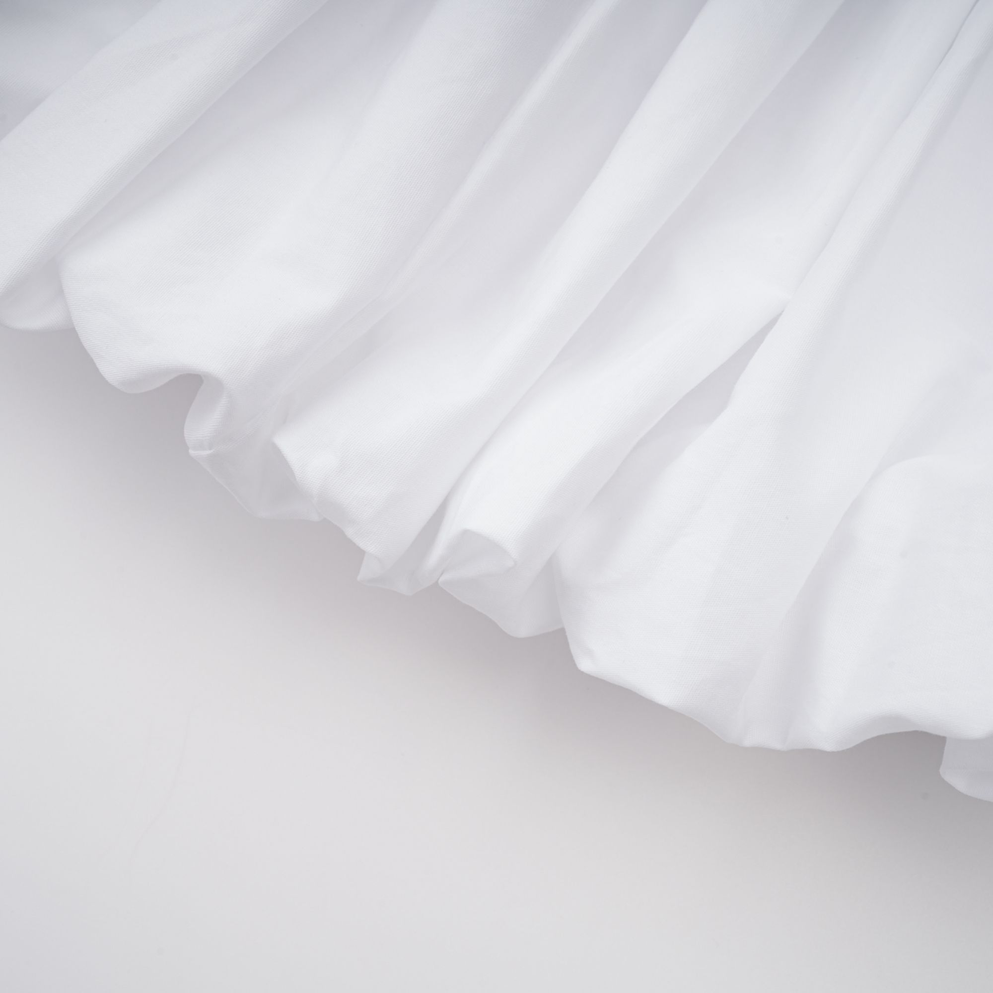 White Off-Shoulder Ruched BlouSequin & Skirt Set