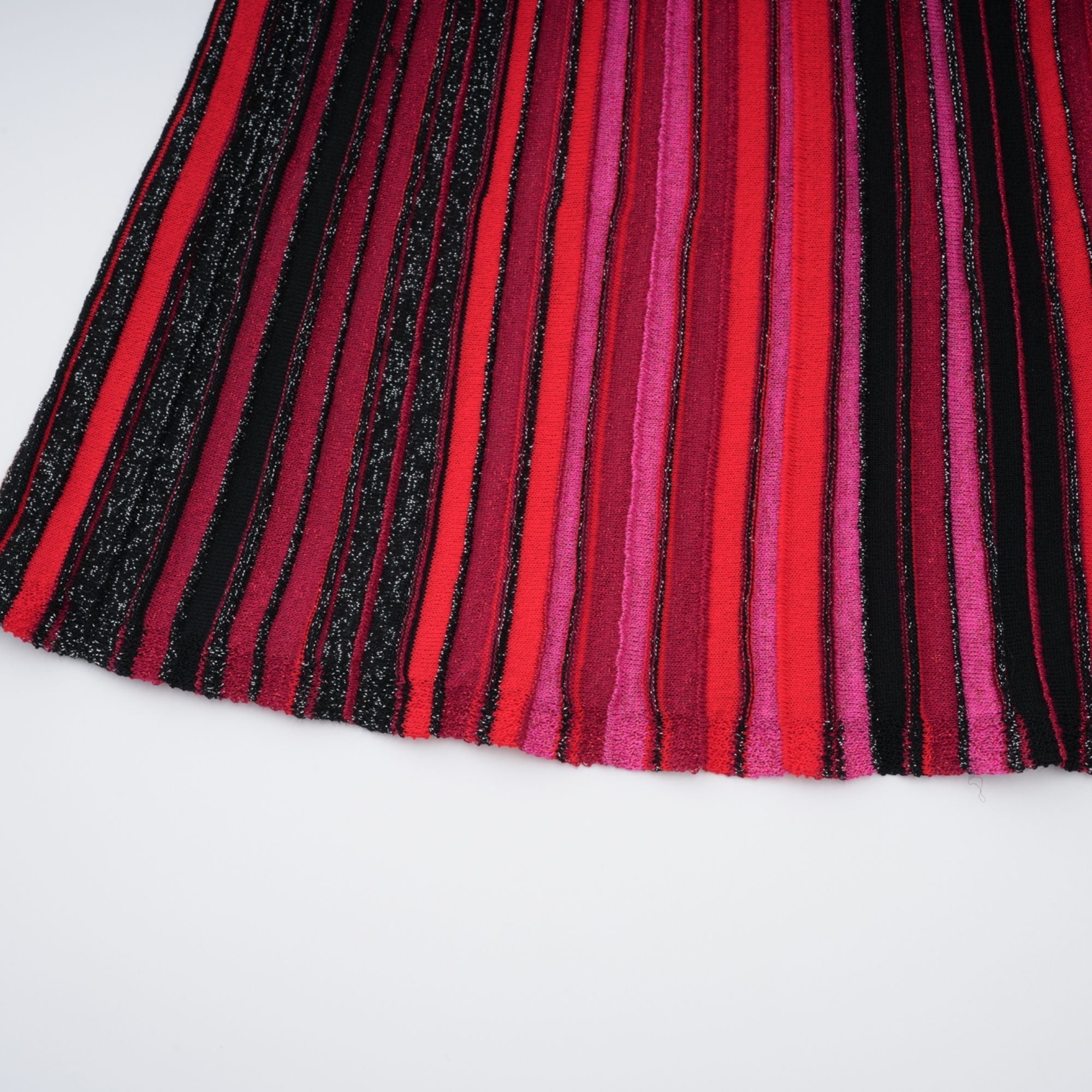 Red Knit Maxi Dress