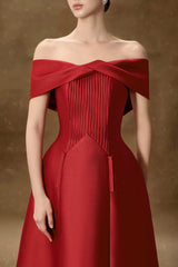 Red Midi Dress