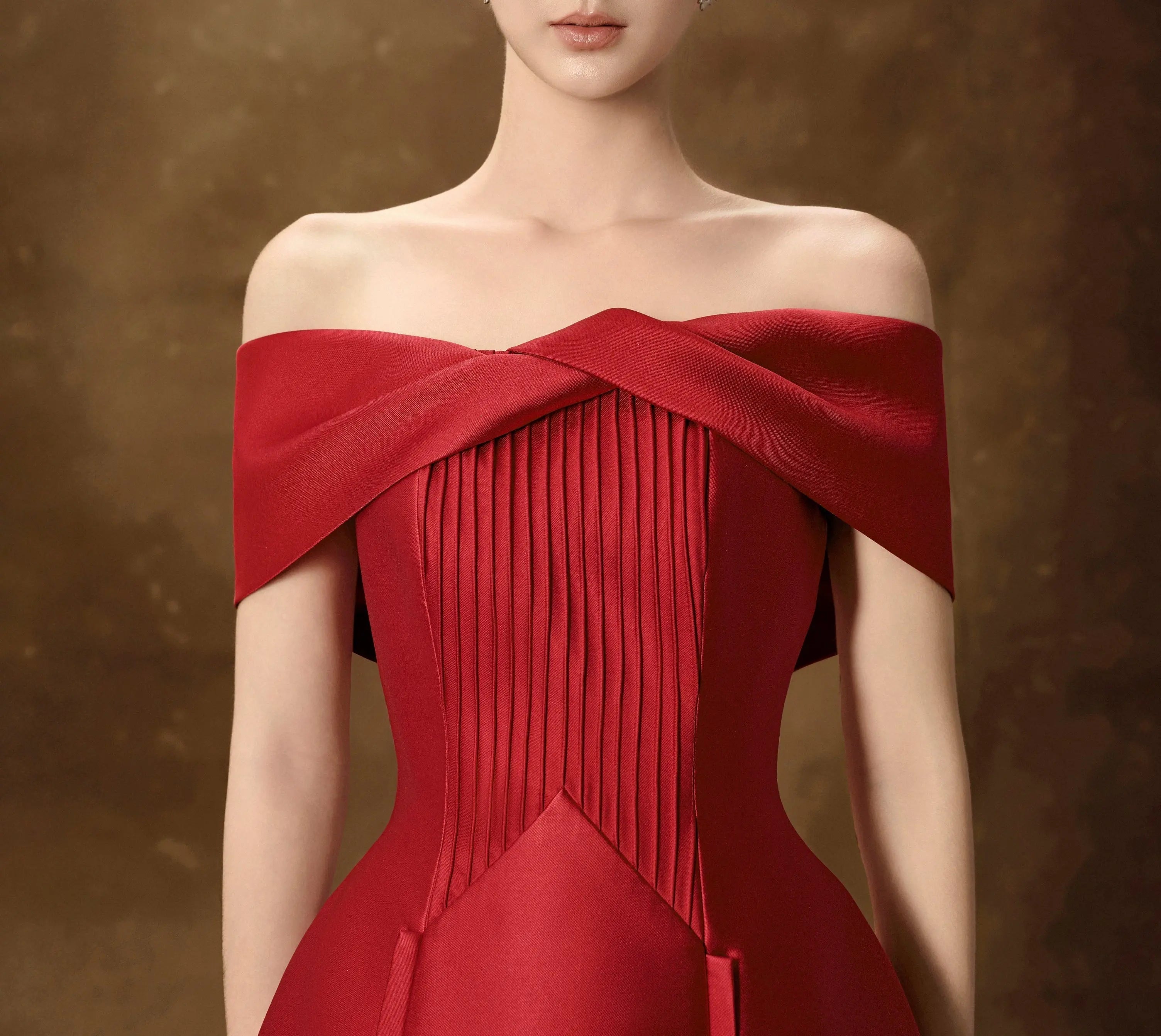 Red Midi Dress
