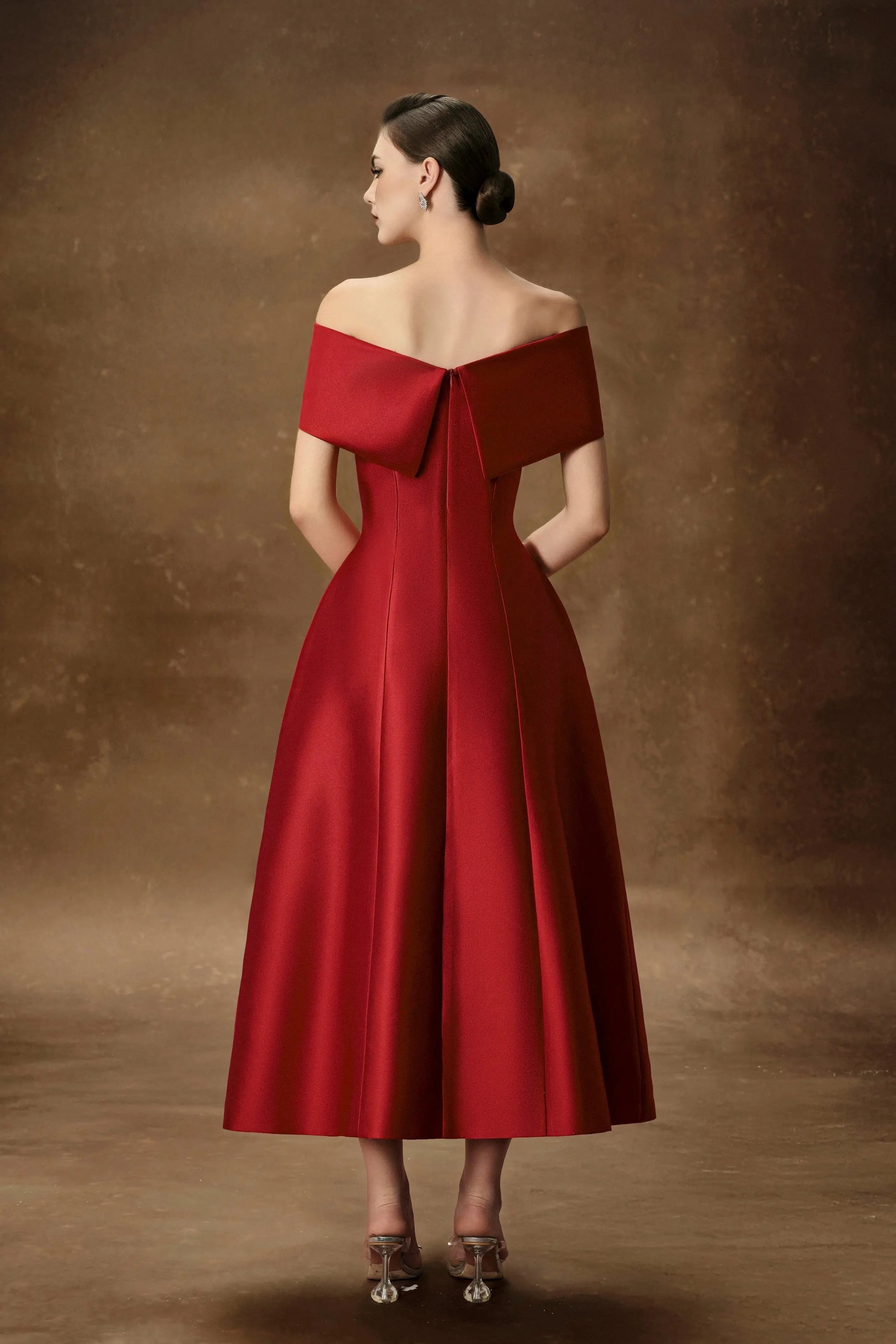 Red Midi Dress