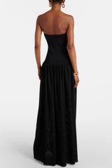 Knit Maxi Dress - Black