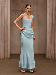 Sleeveless Corset Maxi Dress In Mint