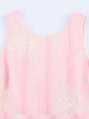 Sleeveless Backless Maxi Dress In Pink