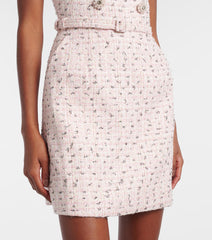 Embellished Boucle Minidress