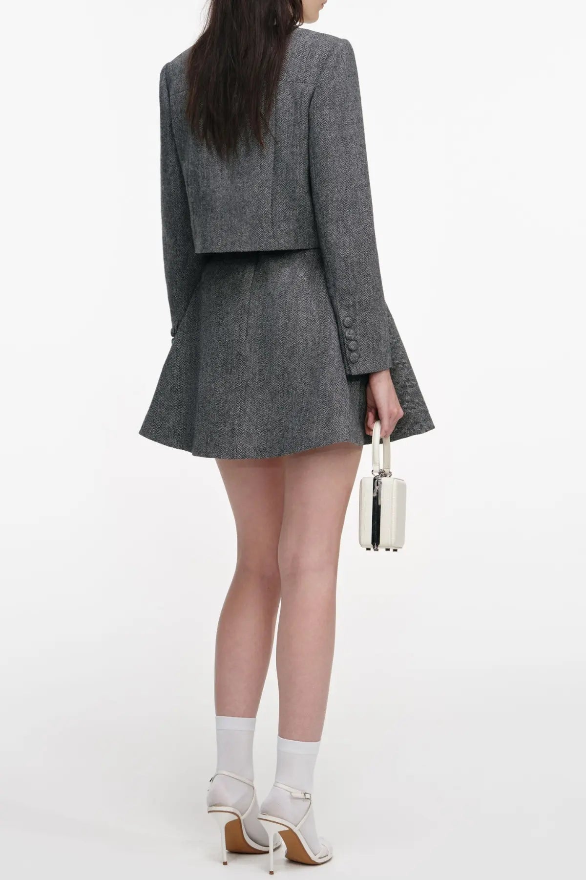 Herringbone Scarf Jacket