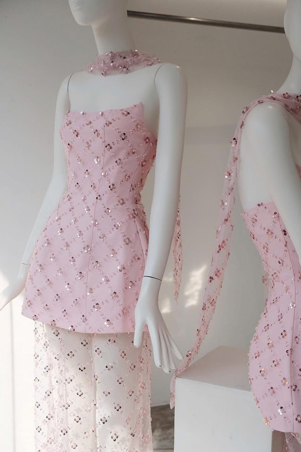 Ses Mini Dress in Pink