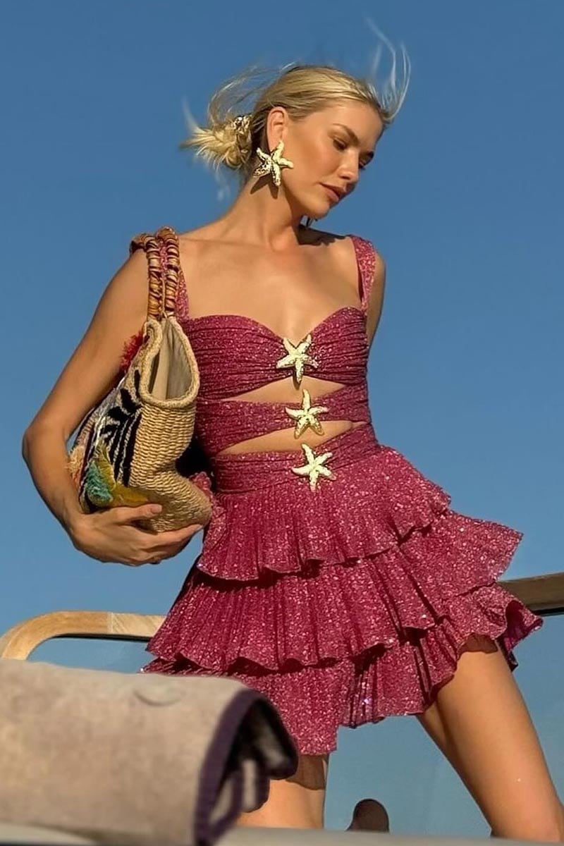 Cut Out Mini Dress