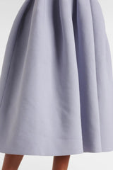 Hoxo Crystal Embellished Knit Midi Dress