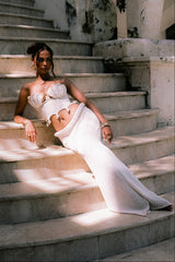 Shell Knitted Dress Set